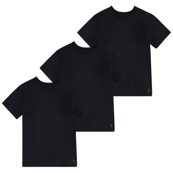 Polo Ralph Lauren Other - NWT M Polo Ralph Lauren Boys' 3-Pack Classic Fit Crew Tee